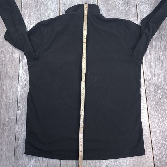 Helly Hansen Pocket Fleece Mens Large Black 1/4 Zip Pullover Sweater Jacket Top - Picture 9 of 10